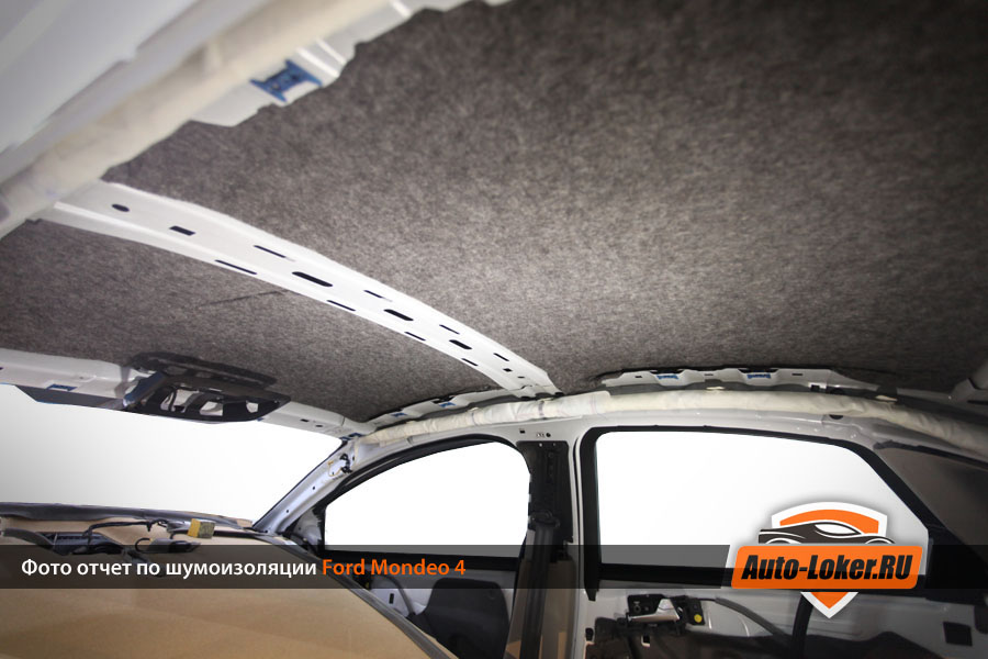 Фото отчет по шумоизоляции Ford Mondeo IV (Форд Мондео 4) за 1 день