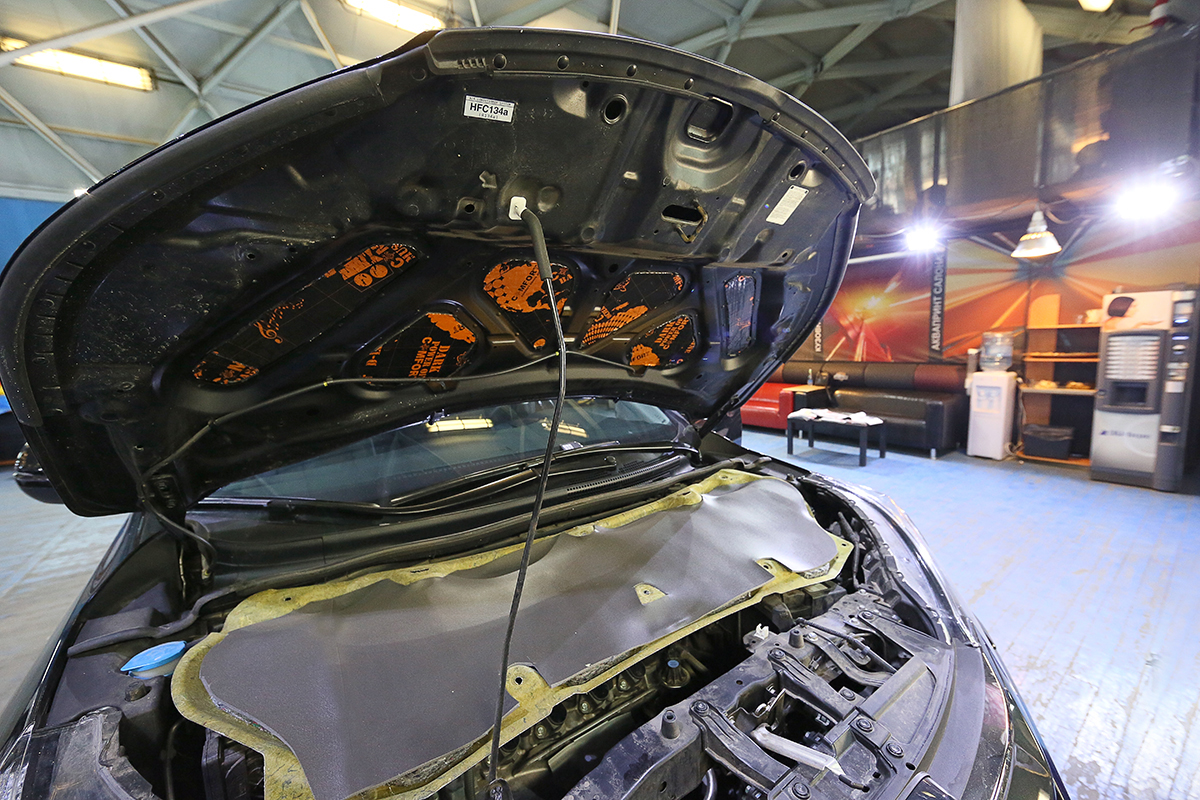 Шумоизоляция Honda CR-V 4