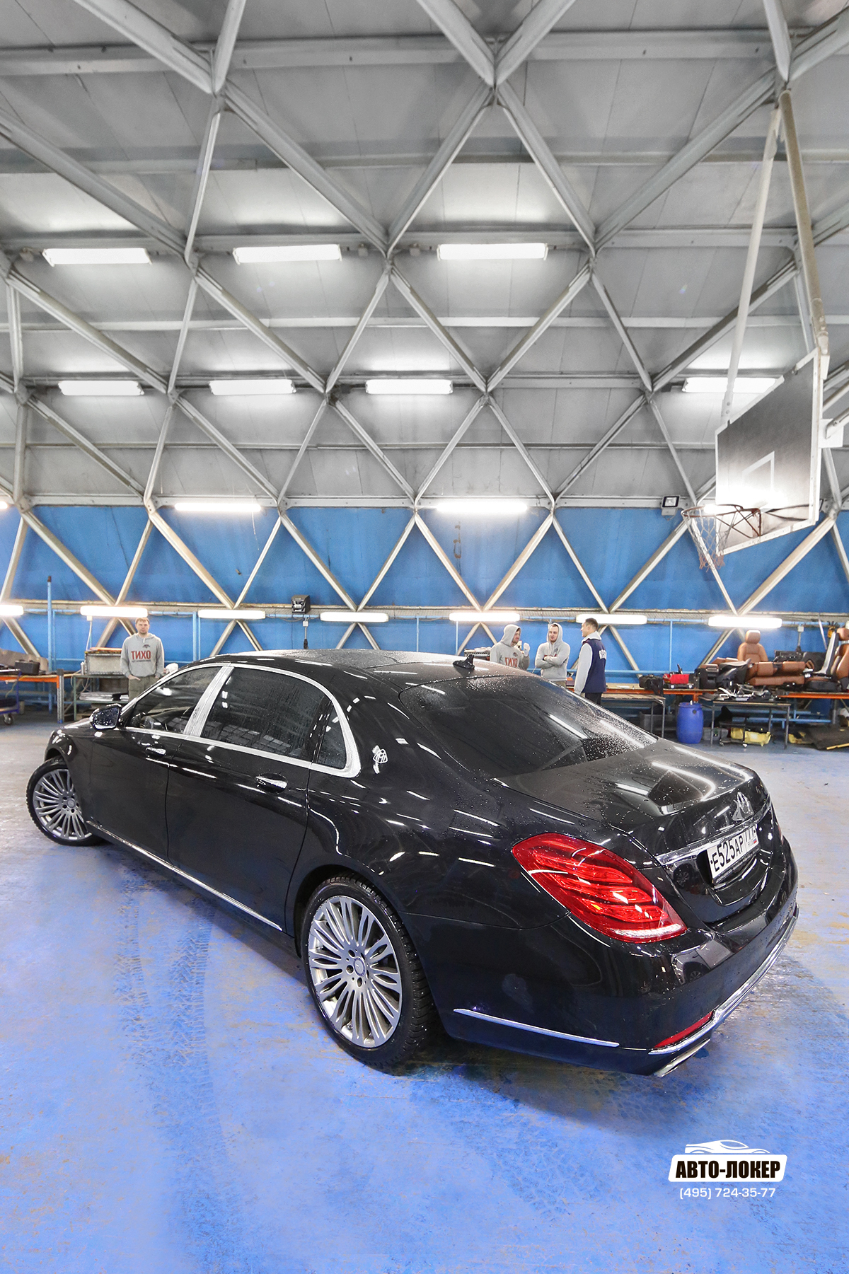 Шумоизоляция Mercedes Maybach (X222)