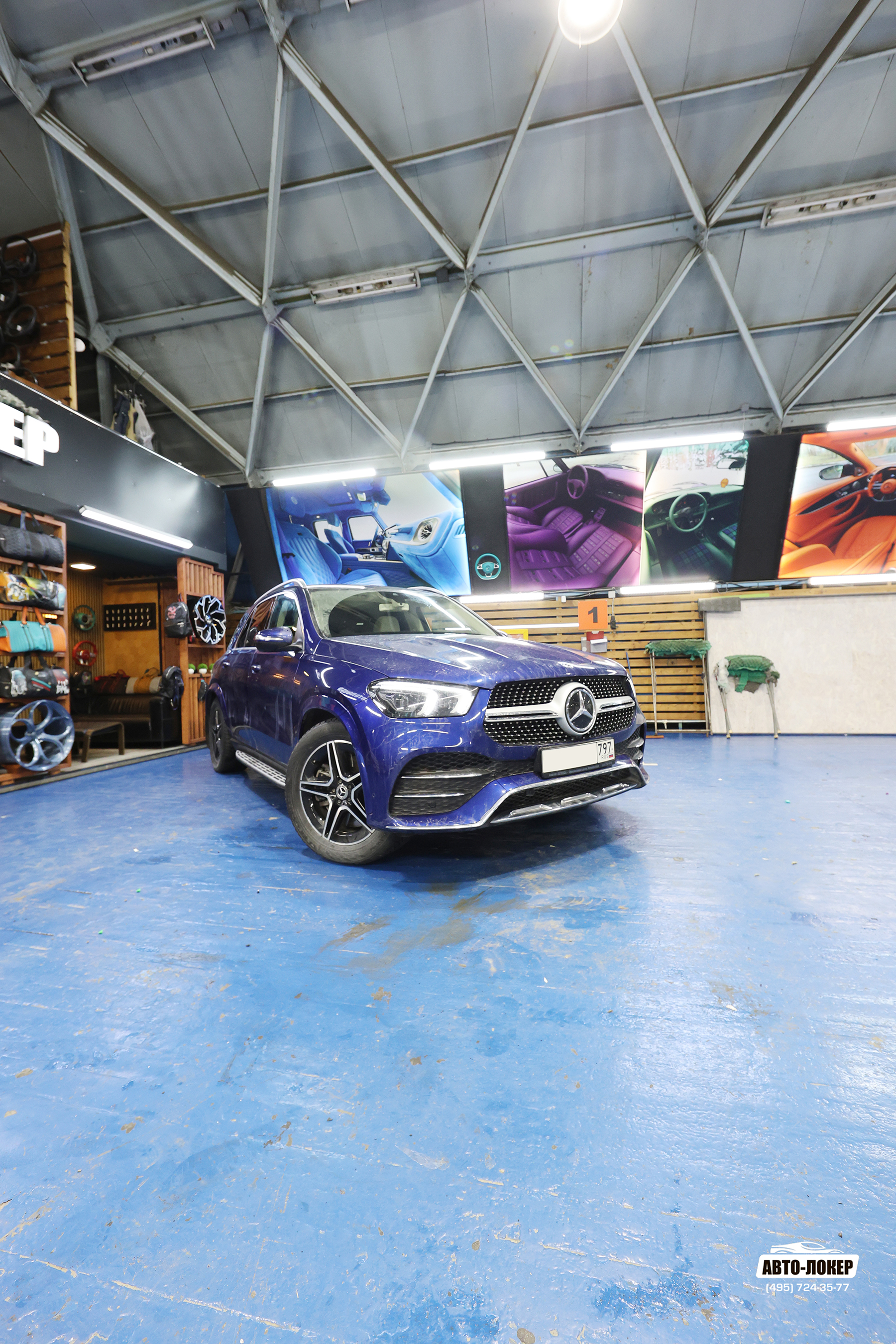 Шумоизоляция MB GLE (W167)