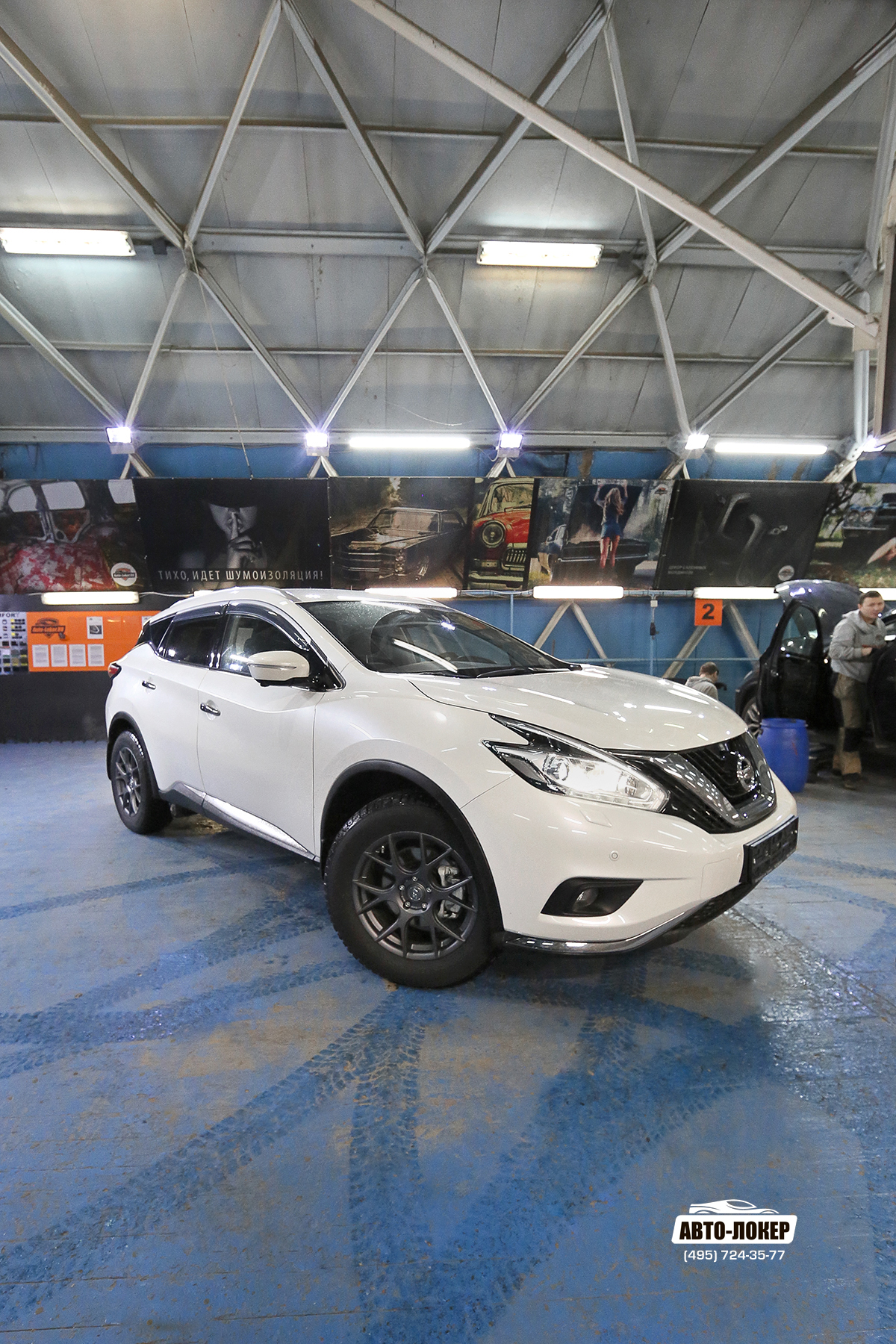 Шумоизоляция Nissan Murano III Z52