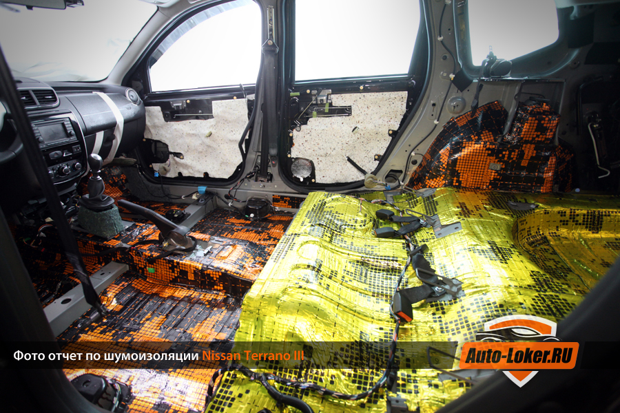 Шумоизоляция Ниссан Террано