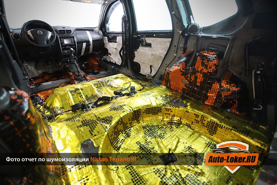 Шумоизоляция Ниссан Террано