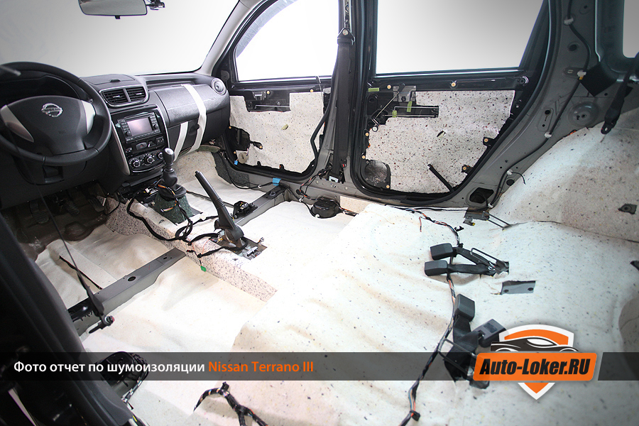 Шумоизоляция Ниссан Террано