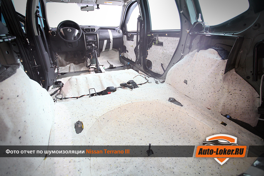Шумоизоляция Ниссан Террано