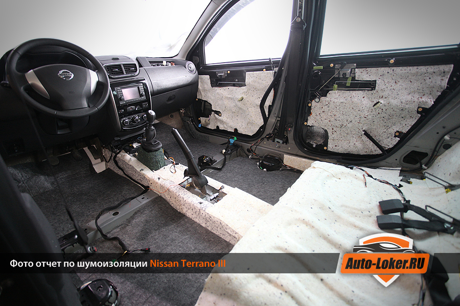 Шумоизоляция Ниссан Террано