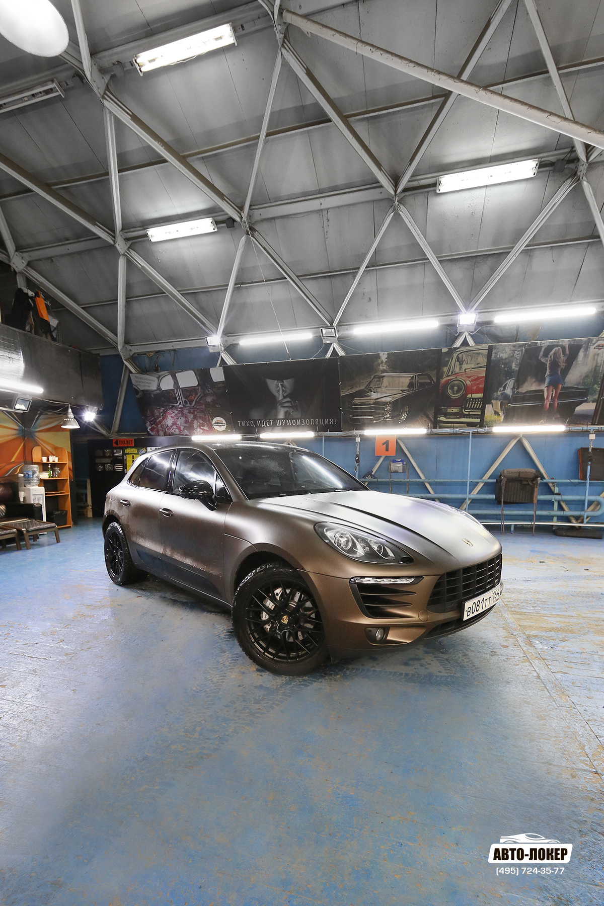 Шумоизоляция Porsche Macan