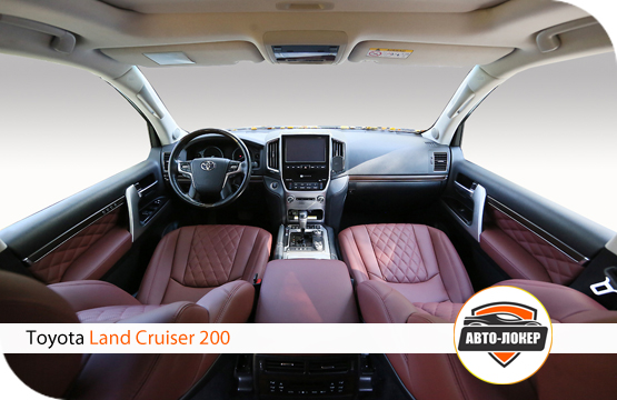 Перетяжка и анатомия салона Land Cruiser 200