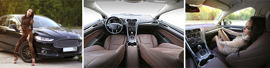 Перетяжка кожей  Ford Mondeo V