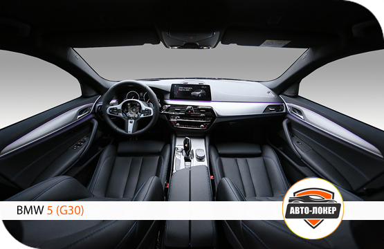 Перетяжка салона кожей BMW 5 серии (G30)