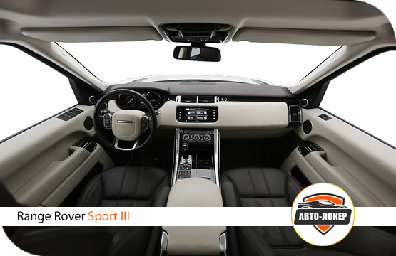 Перетяжка кожей Range Rover Sport 3