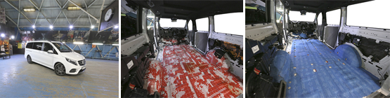  Update: Шумоизоляция Mercedes V-klass W447