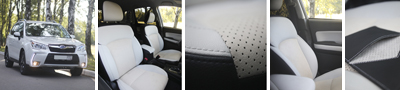 Перетяжка салона Subaru Forester 4