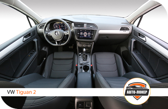 Перетяжка салона кожей VW Tiguan 2