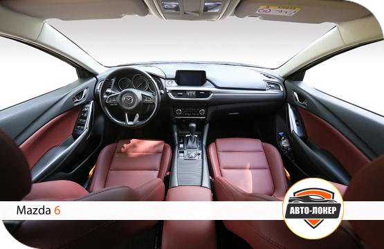 Перетяжка салона Mazda 6