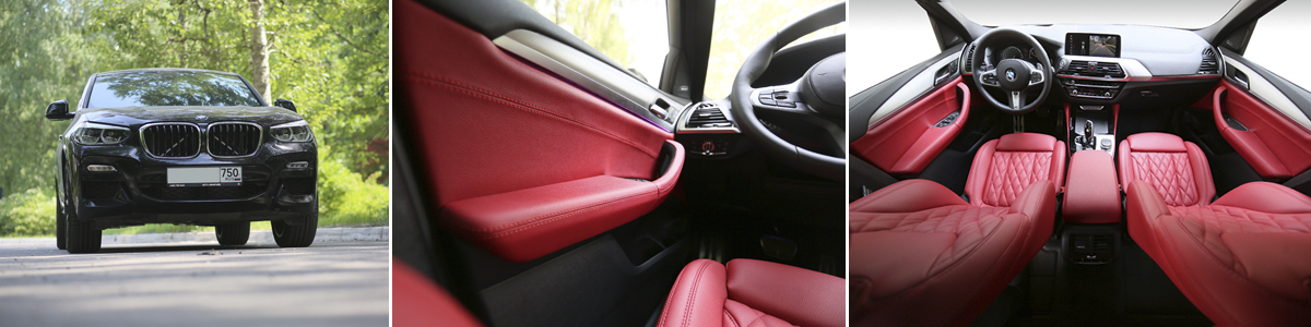 BMW x4 g02 интерьер