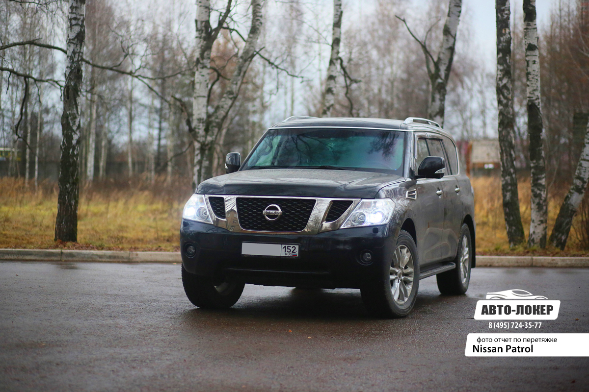 Перетяжка потолка Nissan Patrol Y62