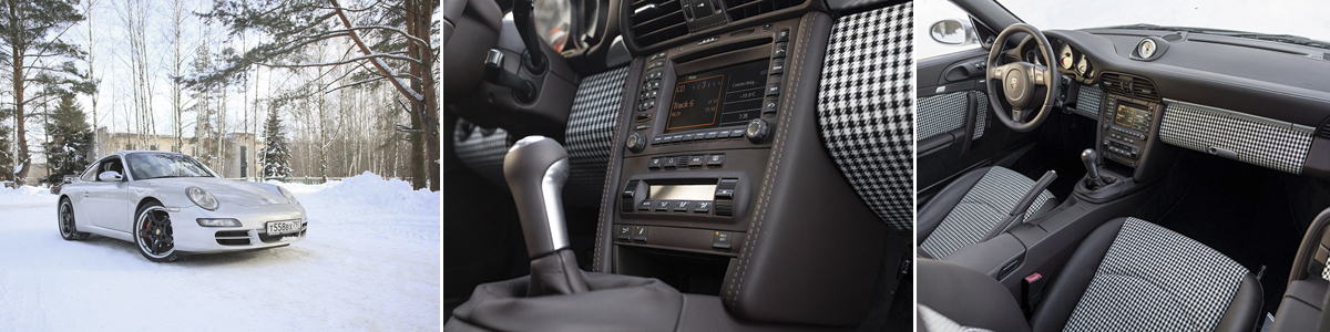 Перетяжка кожей Porsche 911 Перетяжка кожей Porsche 911