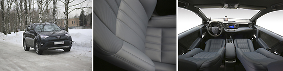 Перетяжка кожей  Toyota RAV 4