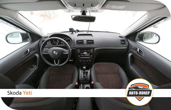 Перетяжка салона Skoda Yeti