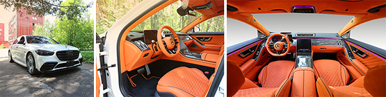 MB S-klass W223 Brabus Mandarine