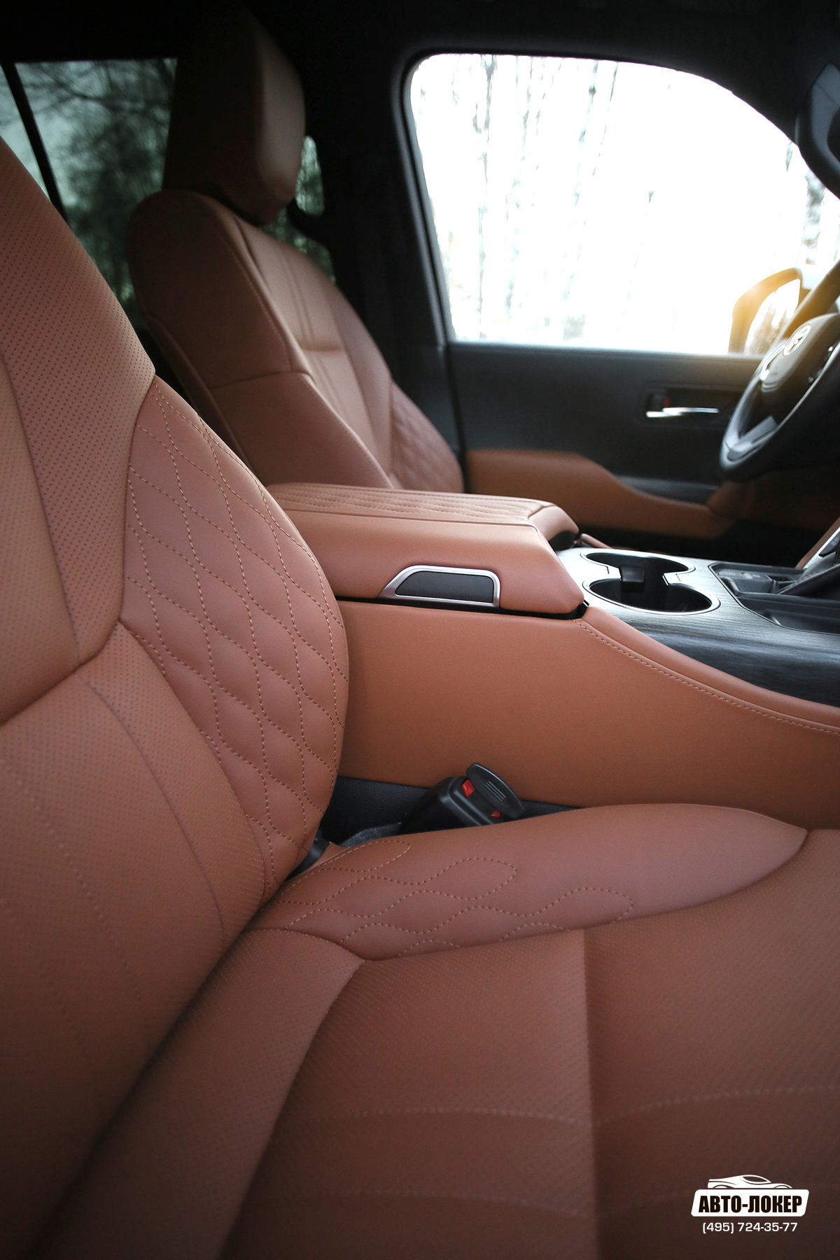 Перетяжка сидений  Land Cruiser 300 кожей под Lexus LX 600