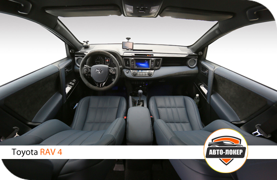 Перетяжка салона кожей Toyota RAV 4