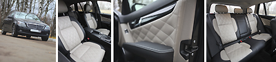 Перетяжка салона Mercedes C-klasse W204