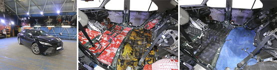 Шумоизоляция Toyota Camry v70 2018