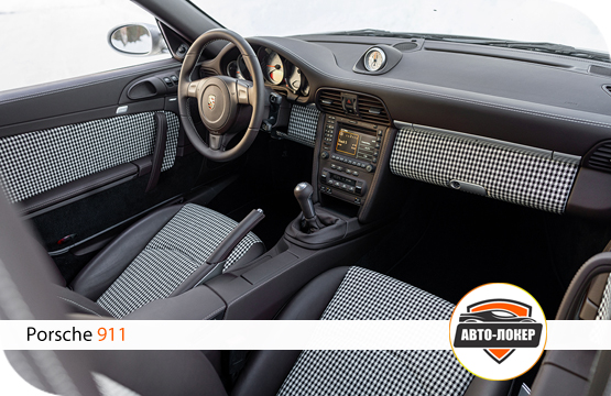 Перетяжка салона Porsche 911 (997)