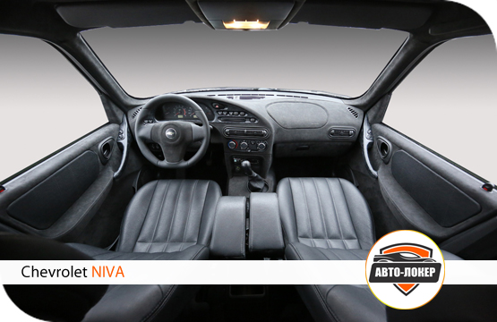 Перетяжка салона и потолка Chevrolet Niva
