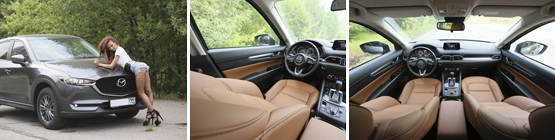 Перетяжка салона новой Mazda CX-5
