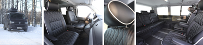 Перетяжка салона Volkswagen Multivan T5