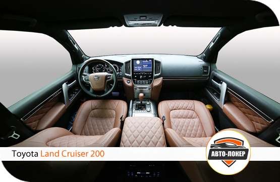 Перетяжка салона Land Cruiser 200