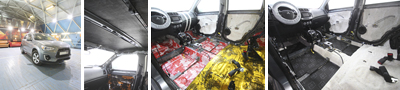 Шумоизоляци Mitsubishi ASX