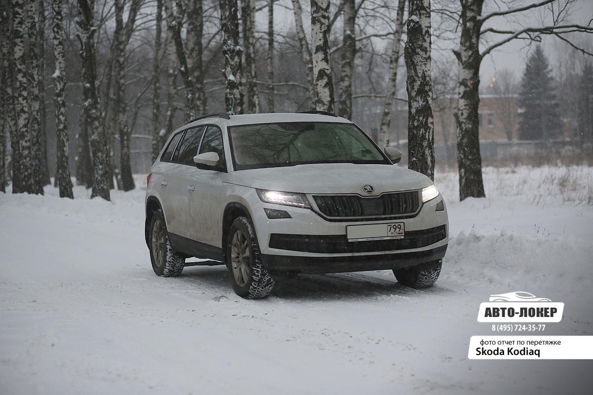 Перетяжка кожей Шкода Кодиак (Skoda Kodiaq)