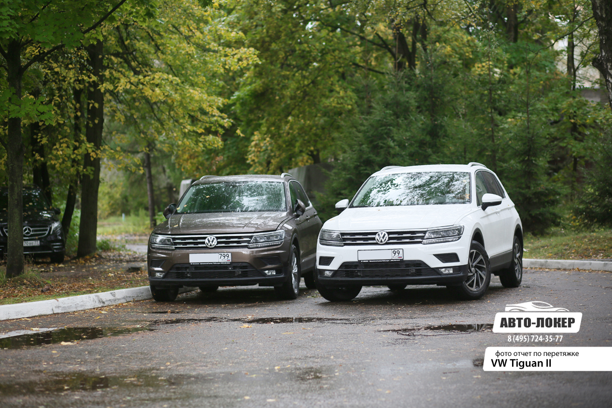 Перетяжка кожей Volkswagen Tiguan II