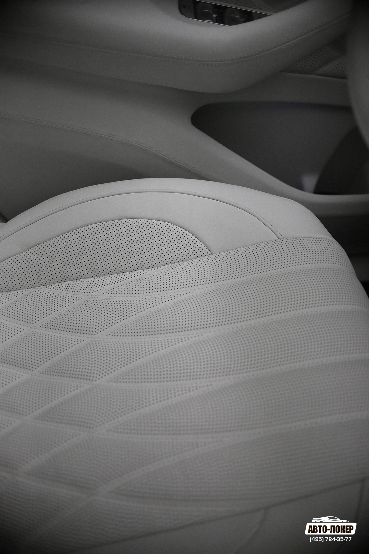 Перетяжка сидений кожей и алькантарой Mercedes GLE W167