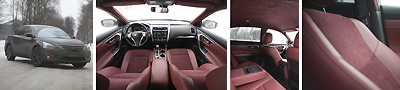 Перетяжка и аквапринт салона Nissan Teana 3