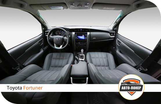 Перетяжка кожаного салона Toyota Fortuner