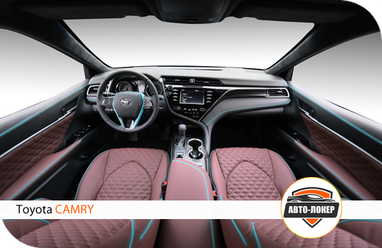 Перетяжка салона кожей Camry Piquadro