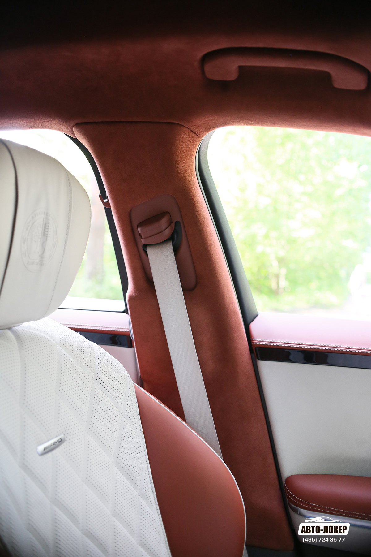 Перетяжка салона Mercedes S-klass W223