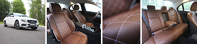 Перетяжка салона Mercedes C-klasse W205