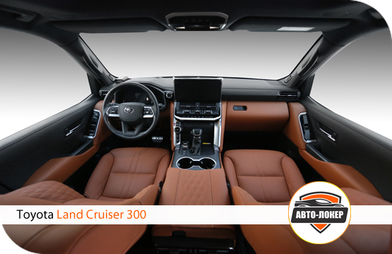 Перетяжка салона кожей Land Cruiser 300
