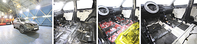 Шумоизоляция Nissan X-Trail 3