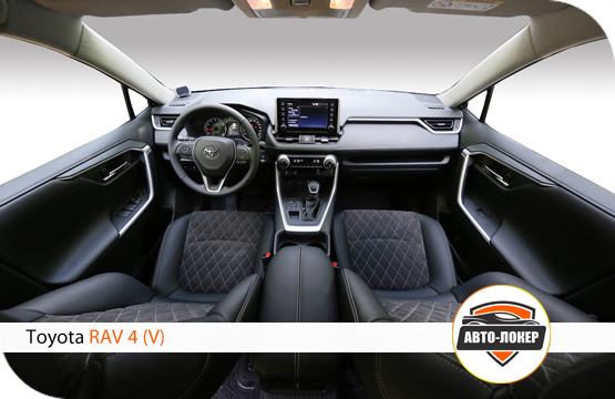 Перетяжка салона кожей  Toyota RAV4 (V)
